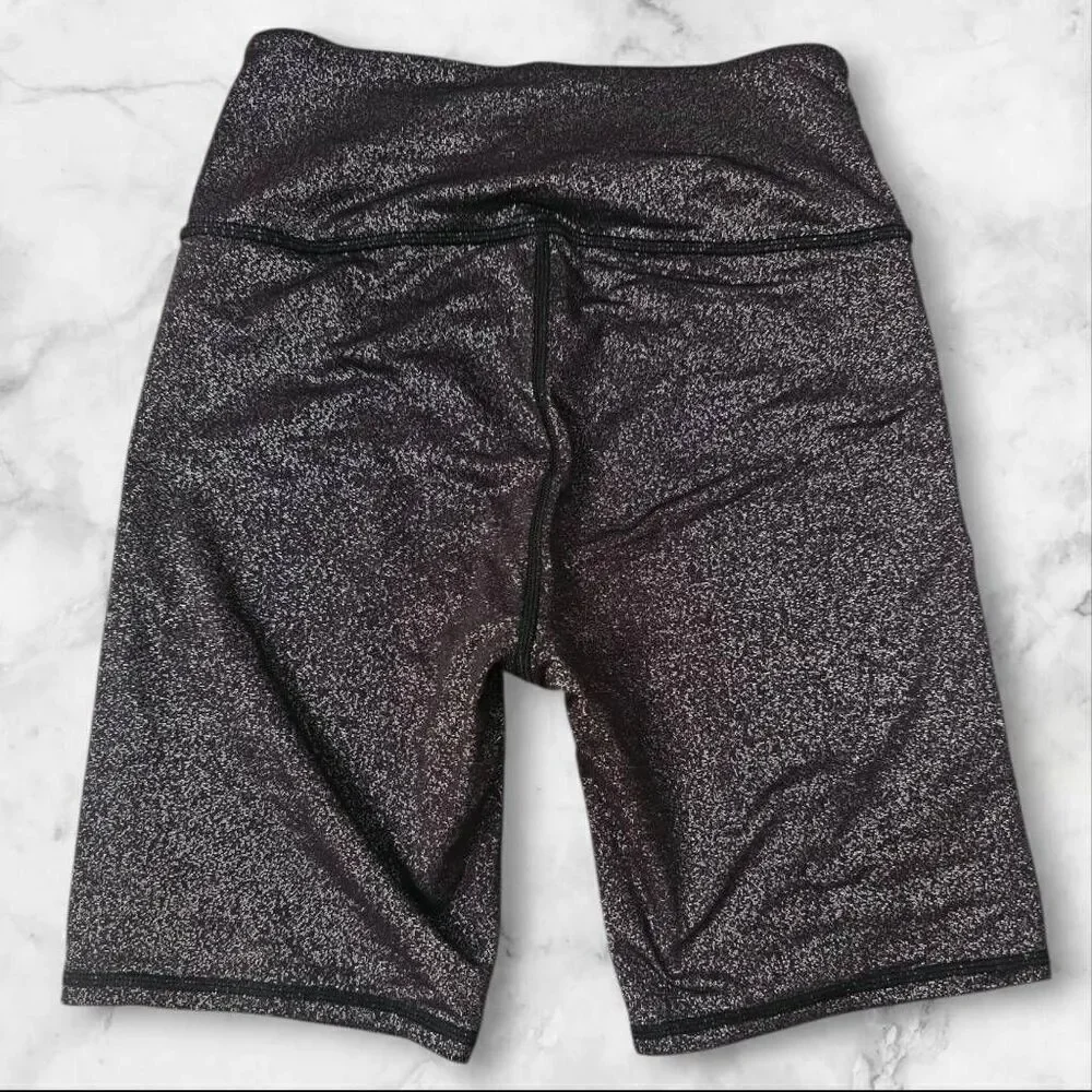Alo Yoga Black Sprakle Shorts Size XS